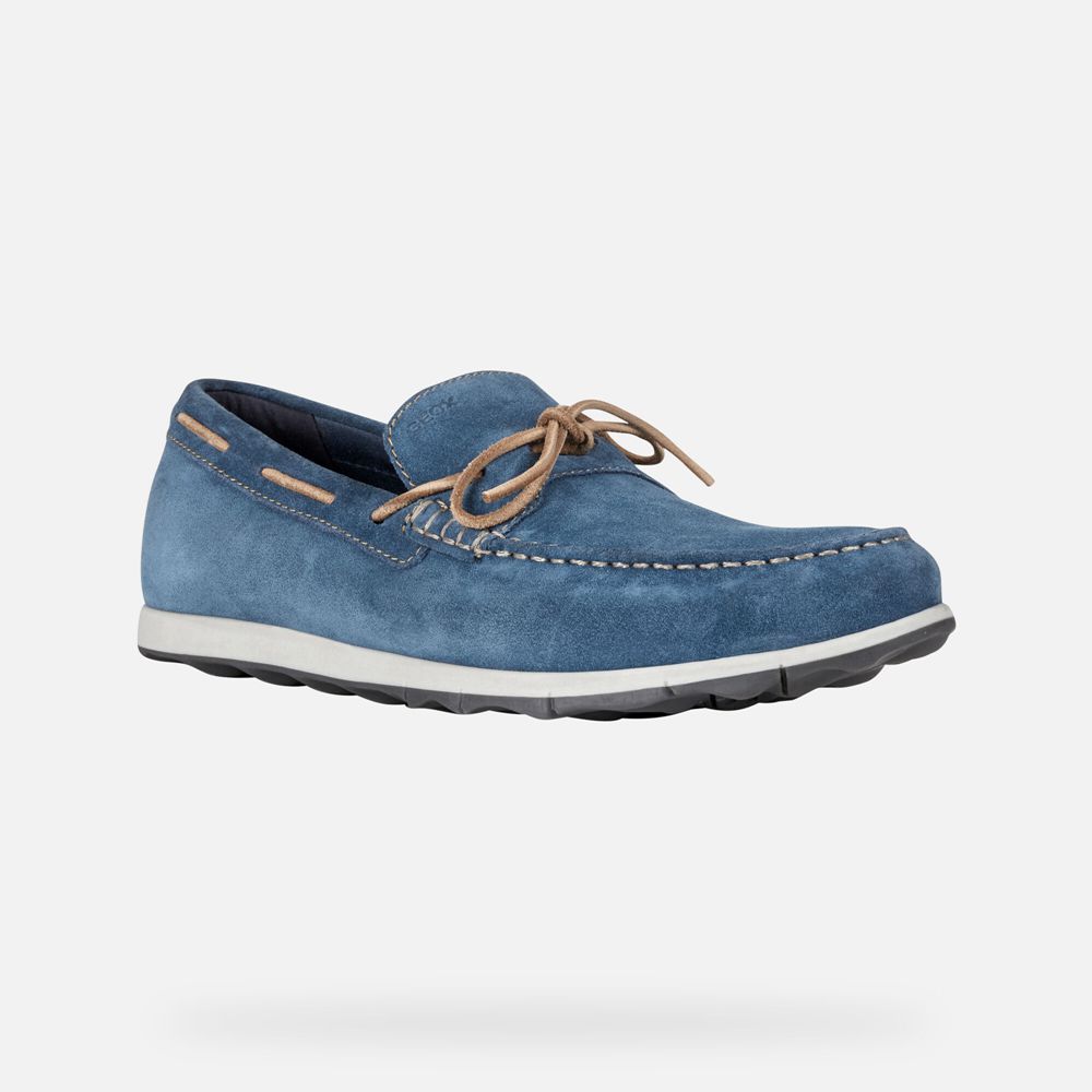 Mocassin Geox Calarossa - Bleu - Homme 854721-WEM